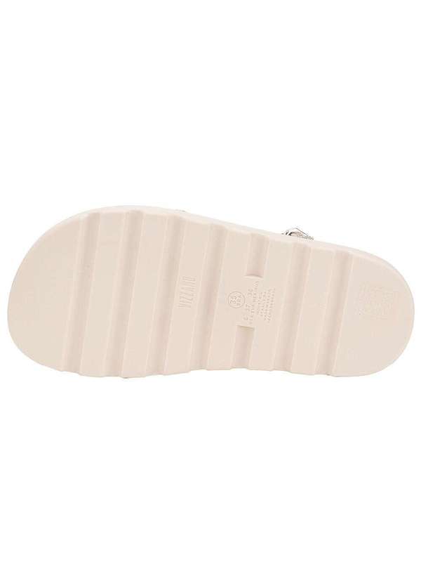 Vizzano - Sandália Feminina Flat Vizzano 6459136 Branco/Off 5