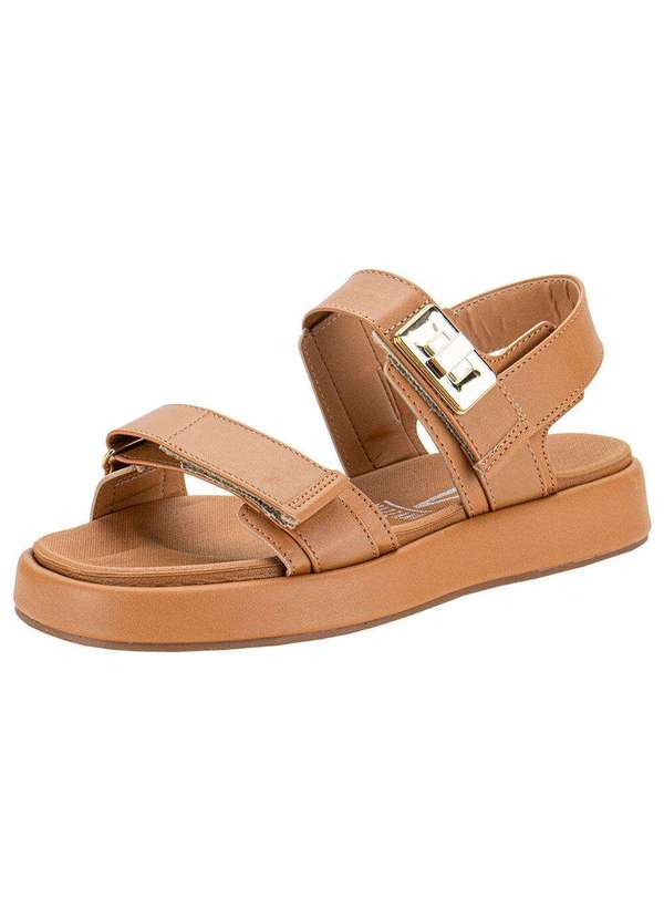 Vizzano - Sandália Feminina Flat Vizzano 6506110 - Camel