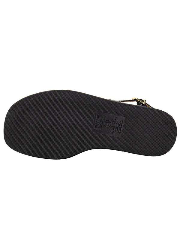 Vizzano - Sandália Feminina Flat Vizzano 6506127 - Preto 4