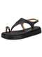 Vizzano - Sandália Feminina Flat Vizzano 6506127 - Verde - variação: - Preto