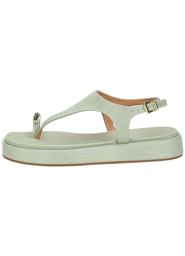 Vizzano - Sandália Feminina Flat Vizzano 6506127 - Verde 2