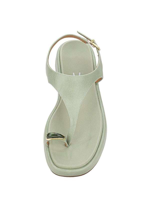 Vizzano - Sandália Feminina Flat Vizzano 6506127 - Verde 5