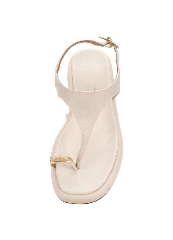 Vizzano - Sandália Feminina Flat Vizzano 6506127 Branco/Off 4
