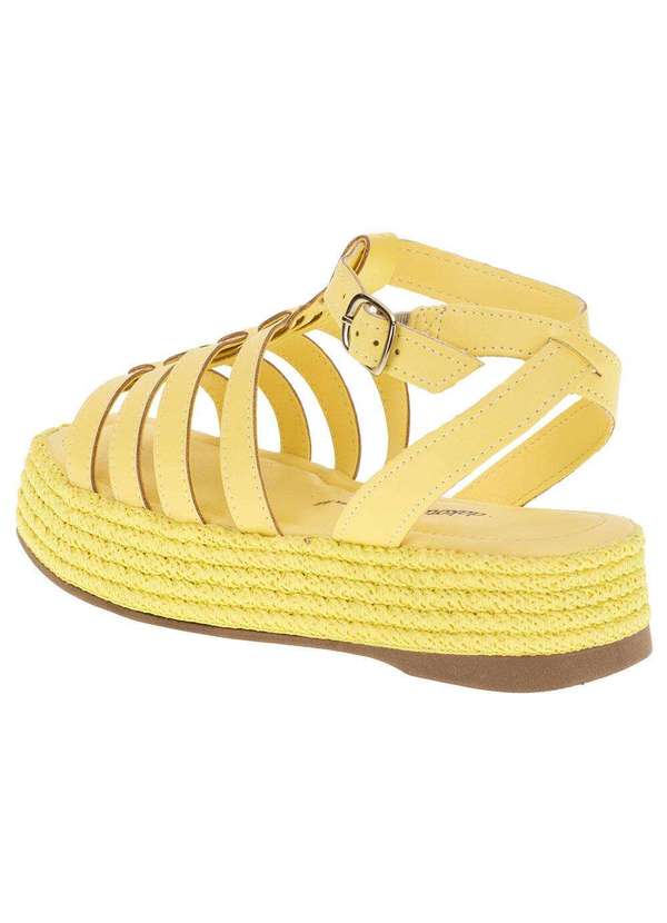 Dakota - Sandália Feminina Flatform Dakota - Y0412 - Amarelo 3