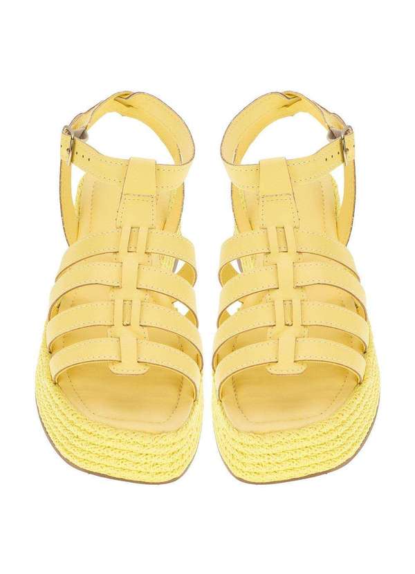 Dakota - Sandália Feminina Flatform Dakota - Y0412 - Amarelo 5