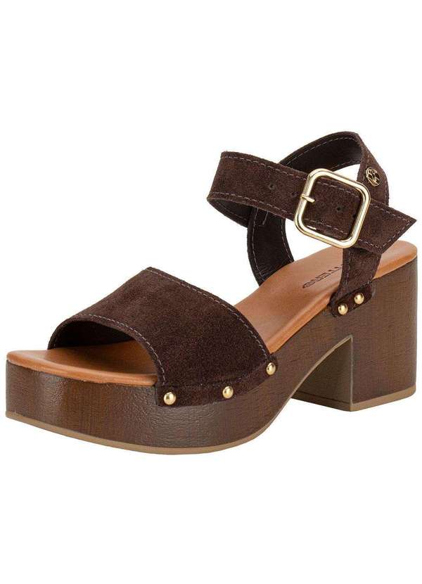 Bottero - Sandália Feminina Meia Pata Bottero 370502 Café