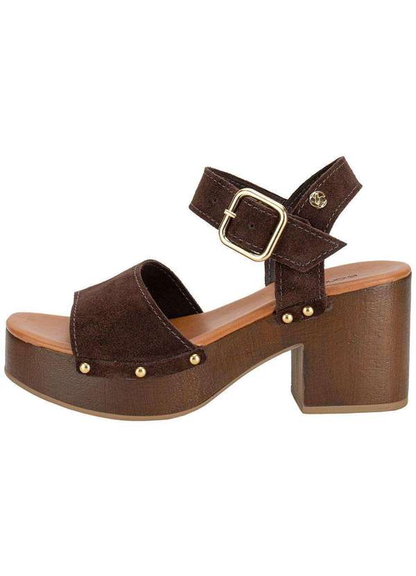 Bottero - Sandália Feminina Meia Pata Bottero 370502 Café 2