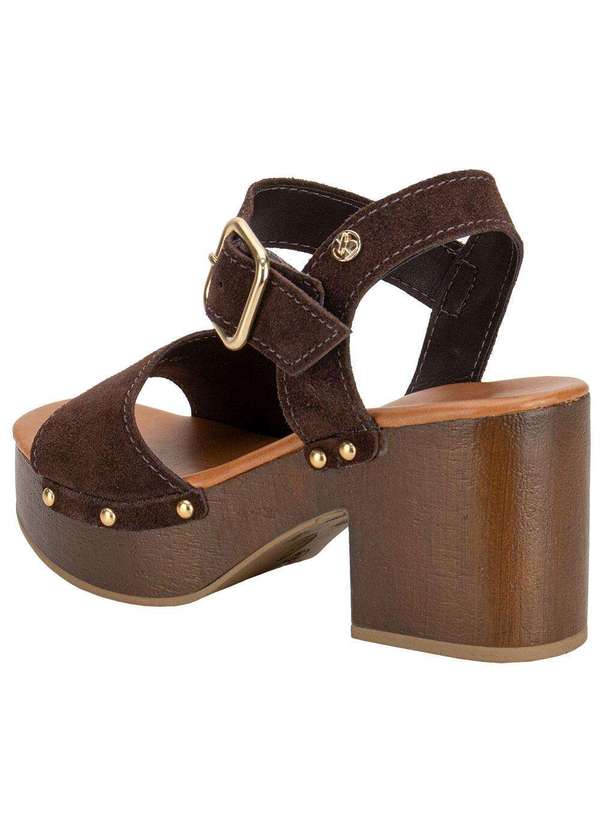 Bottero - Sandália Feminina Meia Pata Bottero 370502 Café 3