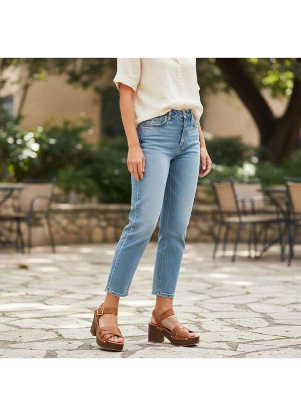 Bottero - Sandália Feminina Meia Pata Bottero 370508 Caramelo 2