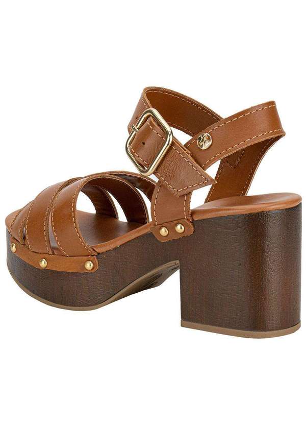 Bottero - Sandália Feminina Meia Pata Bottero 370508 Caramelo 3