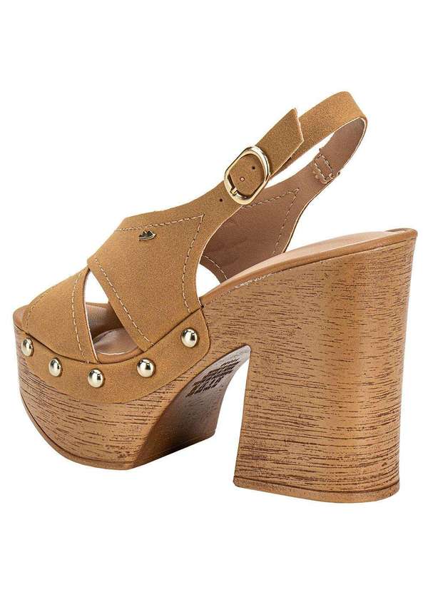 Dakota - Sandália Feminina Meia Pata Dakota Db032 Caramelo 3