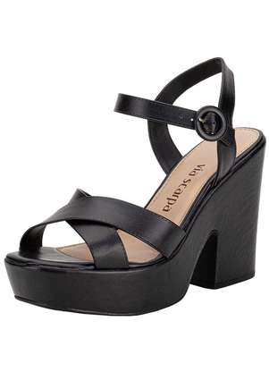 Sandália Feminina Meia Pata Via Scarpa 131012723 - VIA SCARPA