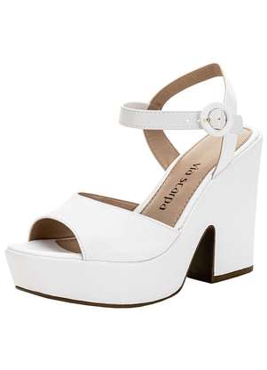 Sandália Feminina Meia Pata Via Scarpa 131012867 - VIA SCARPA