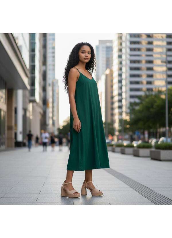 Vizzano - Sandália Feminina Meia Pata Vizzano 6472207 Bege 2