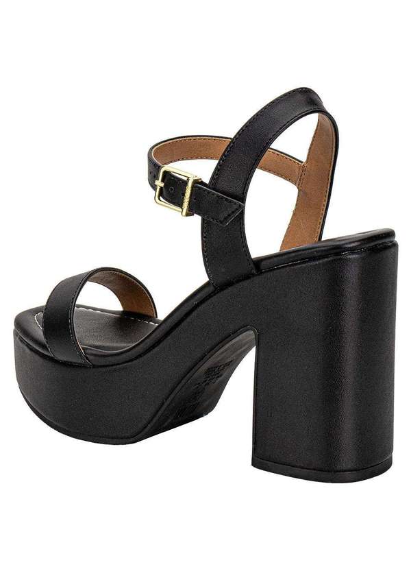 Vizzano - Sandália Feminina Meia Pata Vizzano 6541100 Preto 3