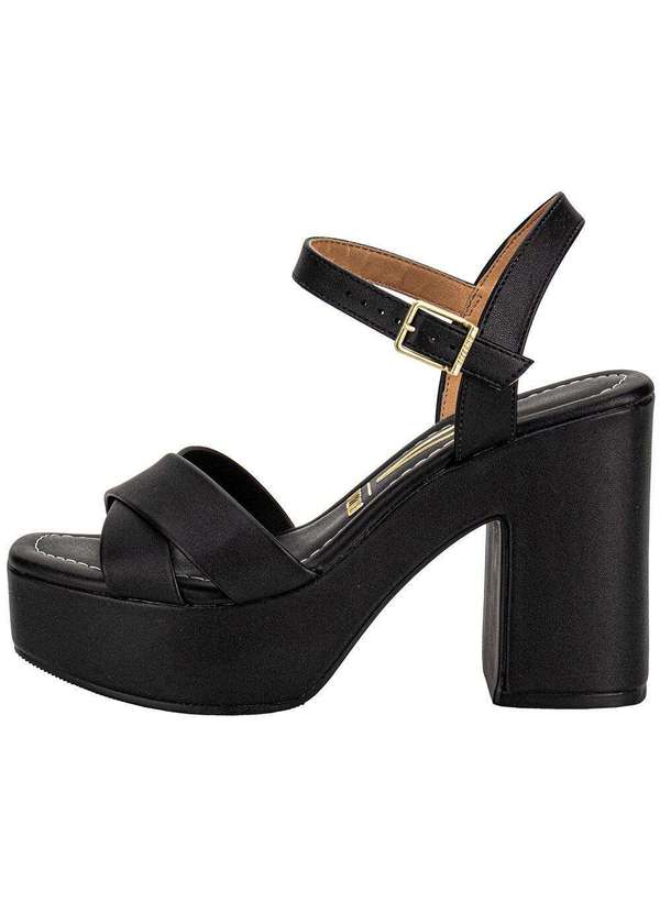 Vizzano - Sandália Feminina Meia Pata Vizzano 6541102 Preto 2
