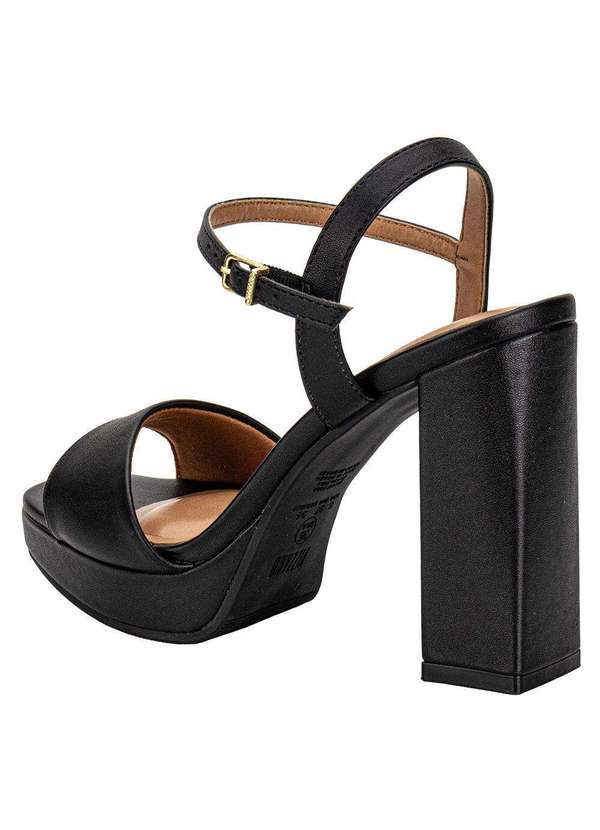Vizzano - Sandália Feminina Meia Pata Vizzano 6551100 - Preto 3