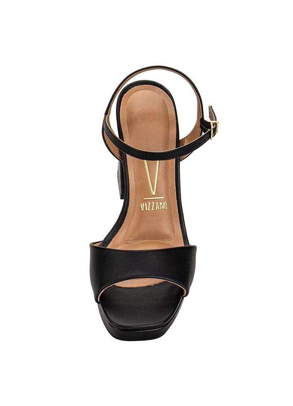 Vizzano - Sandália Feminina Meia Pata Vizzano 6551100 - Preto 5