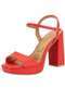 Vizzano - Sandália Feminina Meia Pata Vizzano 6551100 - Vermelho - variação: - VERMELHO