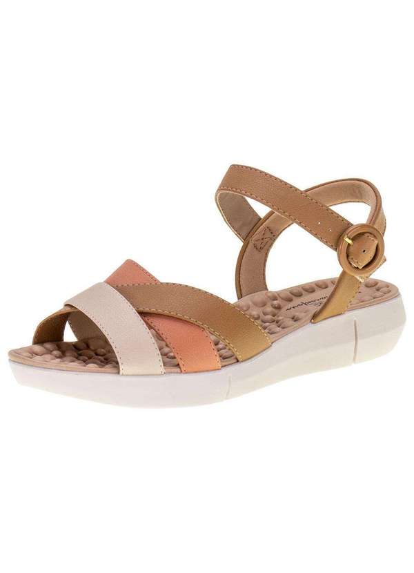 Modare - Sandália Feminina Modare - 7142124 - Caramelo