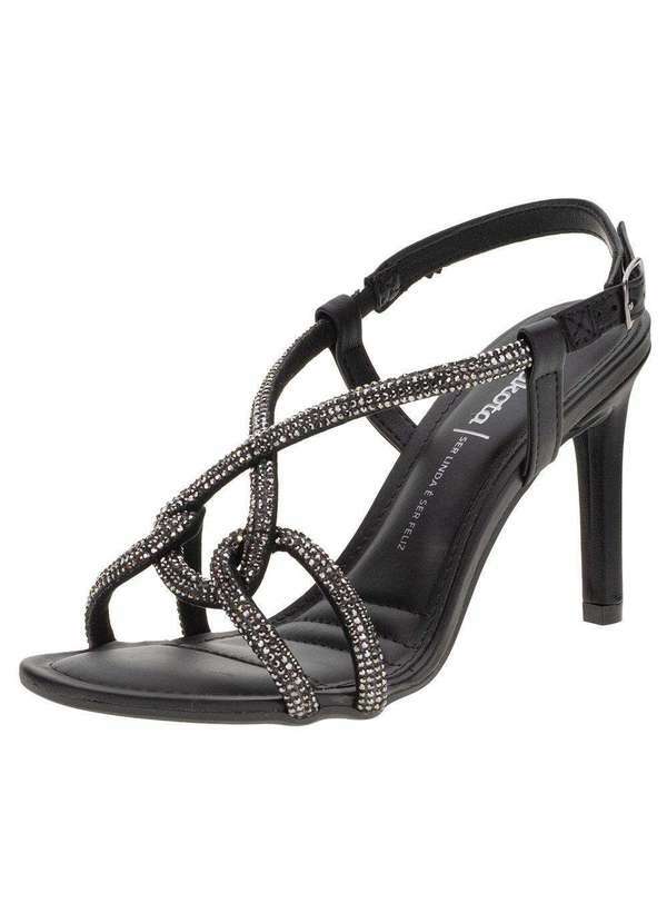 Dakota - Sandália Feminina Salto Alto Dakota - Y0631 - Preto