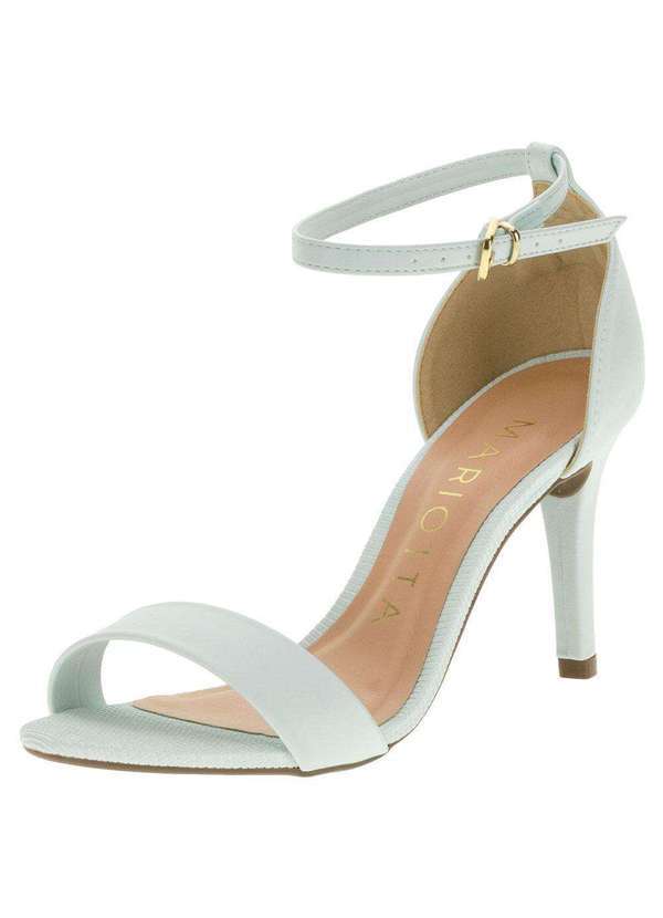 Mariotta - Sandália Feminina Salto Alto Mariotta - 1353001 - Azul