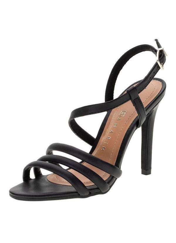 Ramarim - Sandália Feminina Salto Alto Ramarim - 2268203 - Preto