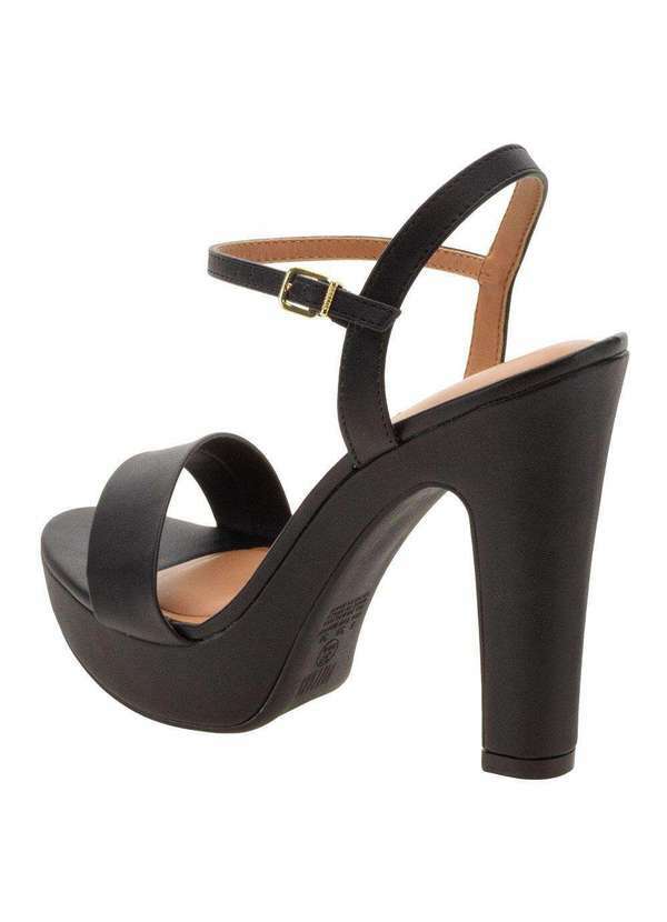Vizzano - Sandália Feminina Salto Alto Vizzano - 6292100 - Preto 3