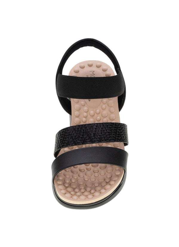 Modare - Sandália Feminina Salto Baixo Modare - 7151119 - Preto 5