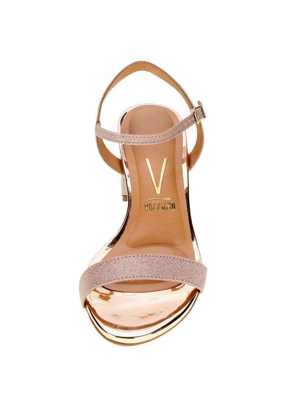 Vizzano - Sandália Feminina Salto Baixo Vizzano - 6291900 - Bronze 01 5