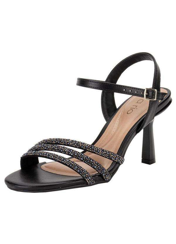 Beira Rio - Sandália Feminina Salto Fino Beira Rio 8545 - Preto