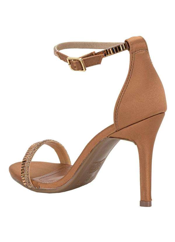 Via Marte - Sandália Feminina Salto Fino Via Marte 282001 Camel 3