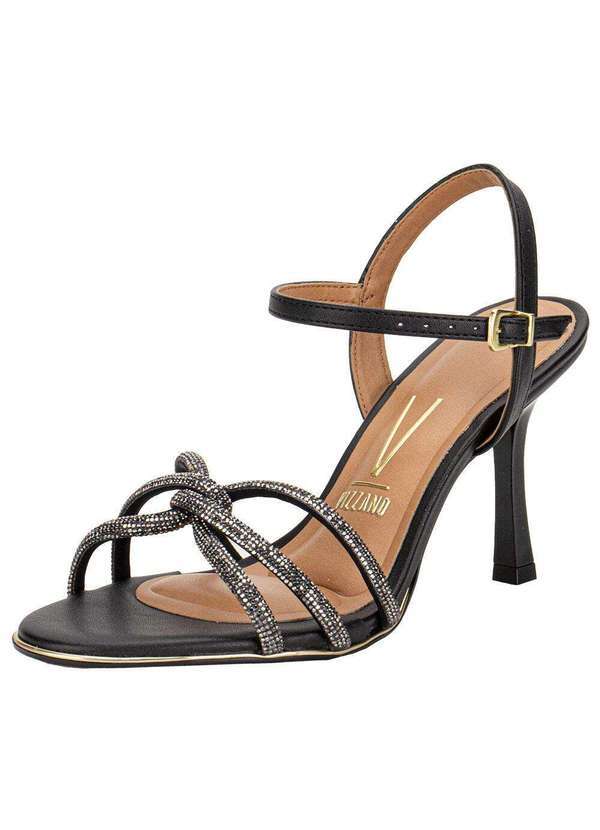 Vizzano - Sandália Feminina Salto Fino Vizzano 62491110 Preto