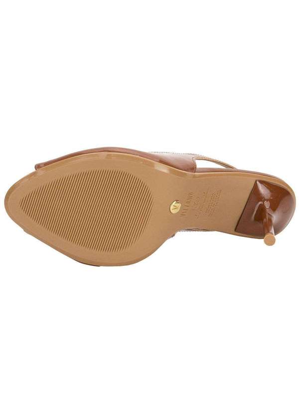 Vizzano - Sandália Feminina Salto Fino Vizzano 6564101 Chocolate 3