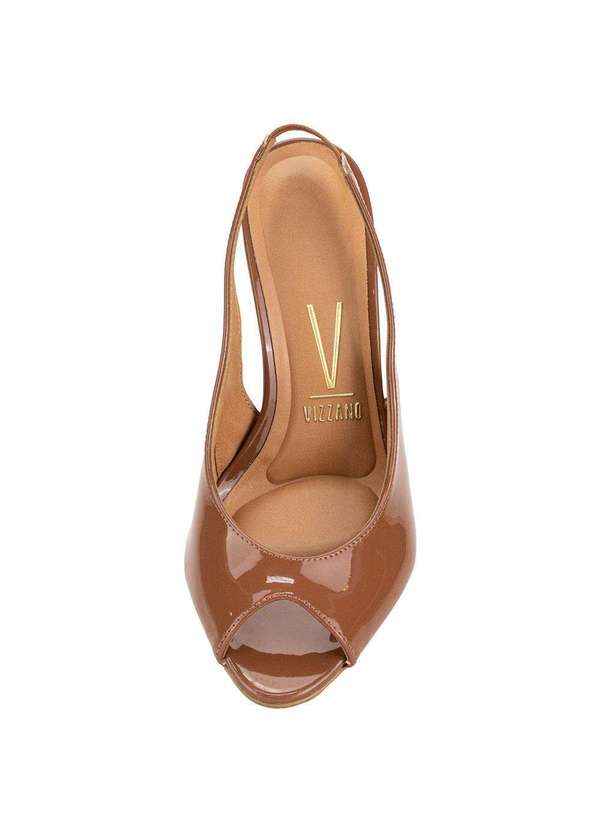 Vizzano - Sandália Feminina Salto Fino Vizzano 6564101 Chocolate 4