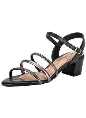 Sandália Feminina Salto Grosso Beira Rio 82461198 - BEIRA RIO