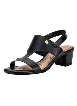 Sandália Feminina Salto Grosso Beira Rio 82461211 - BEIRA RIO