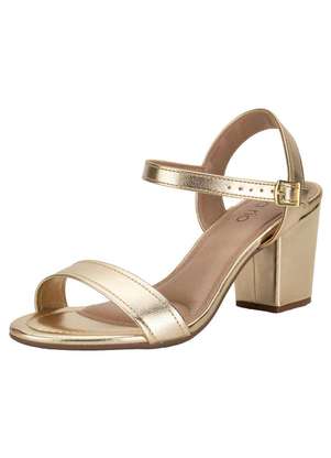 Sandália Feminina Salto Grosso Beira Rio 8280785 - BEIRA RIO