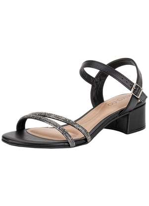 Sandália Feminina Salto Grosso Beira Rio 8345646 - BEIRA RIO