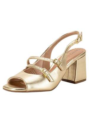 Sandália Feminina Salto Grosso Beira Rio 8436335 - BEIRA RIO