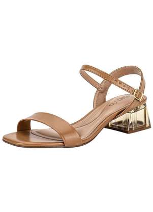 Sandália Feminina Salto Grosso Beira Rio 8468213 - BEIRA RIO