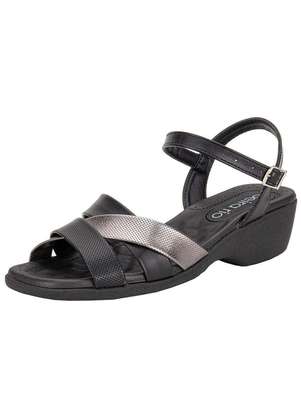 Sandália Feminina Salto Grosso Beira Rio 8527111 - BEIRA RIO