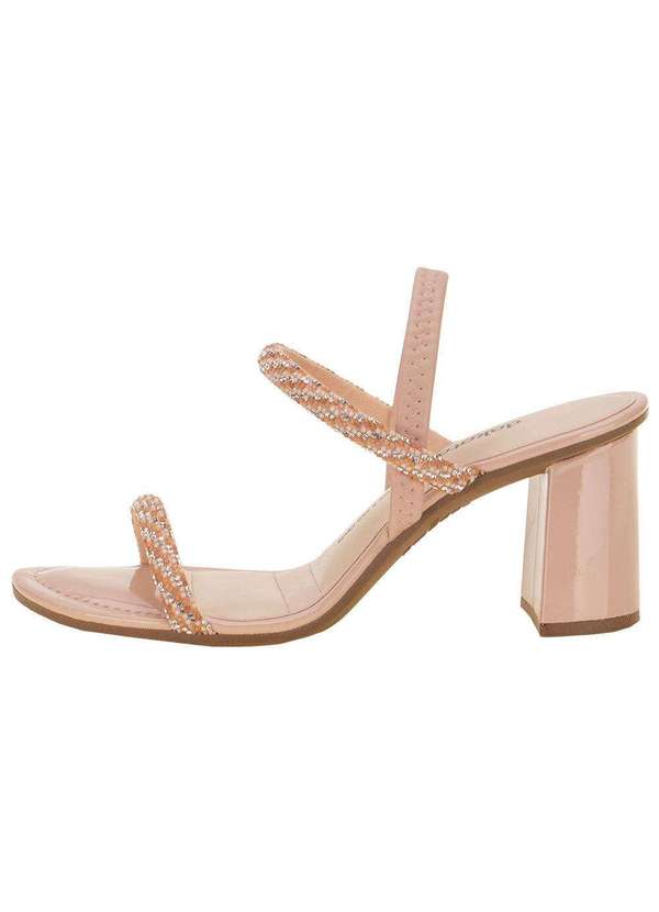 Dakota - Sandália Feminina Salto Grosso Dakota - Y6341 - Rosa 2