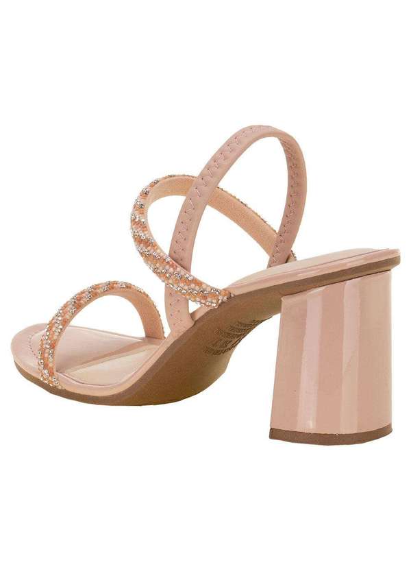 Dakota - Sandália Feminina Salto Grosso Dakota - Y6341 - Rosa 3
