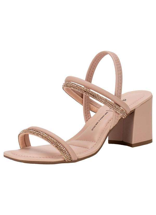 Dakota - Sandália Feminina Salto Grosso Dakota - Y6875 - Rosa