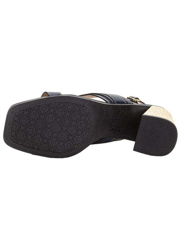 Dakota - Sandália Feminina Salto Grosso Dakota Y8284 Marinho 4