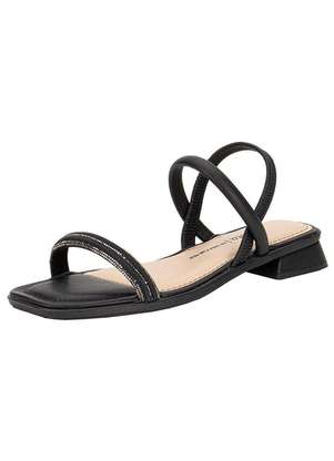 Sandália Feminina Salto Grosso Dakota Y8872 - DAKOTA