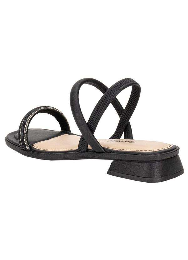 Dakota - Sandália Feminina Salto Grosso Dakota Y8872 - Preto 3