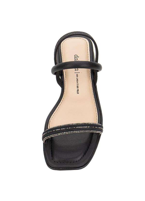 Dakota - Sandália Feminina Salto Grosso Dakota Y8872 - Preto 5