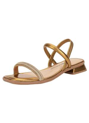 Sandália Feminina Salto Grosso Dakota Y8872 - DAKOTA